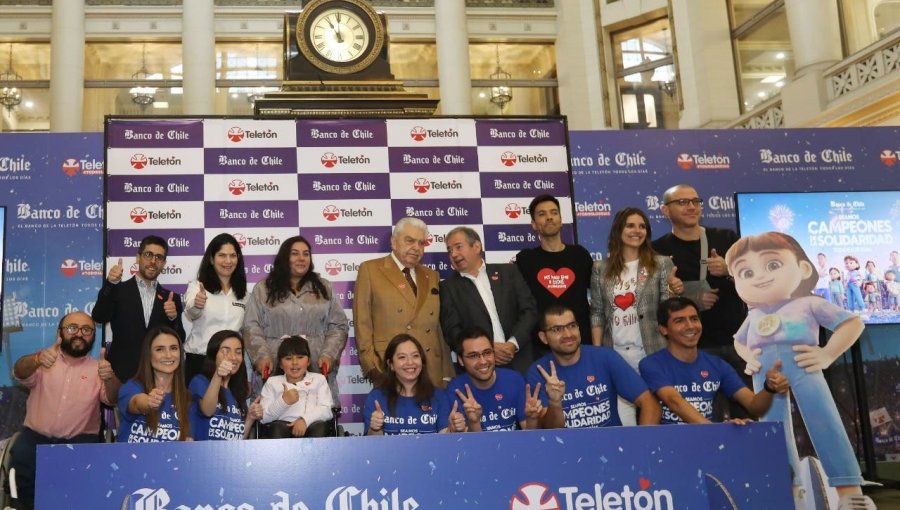 Banco de Chile lanza campaña Teletón 2022: habrán 3 mil puntos de recaudación para facilitar donaciones