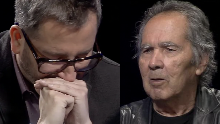 Duro relato de Hernán Rivera Letelier emocionó hasta las lágrimas a Eduardo Fuentes: “Darte las gracias por todo”