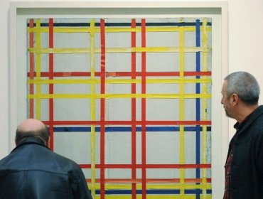 El cuadro de Piet Mondrian que ha estado colgado al revés en varias galerías durante más de 75 años