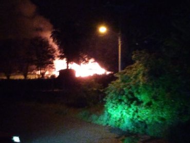 Encapuchados queman bodega e instalaciones de un predio agrícola en Cañete