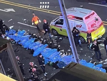 Al menos 120 personas murieron tras una estampida durante masivo evento de Halloween en Corea del Sur