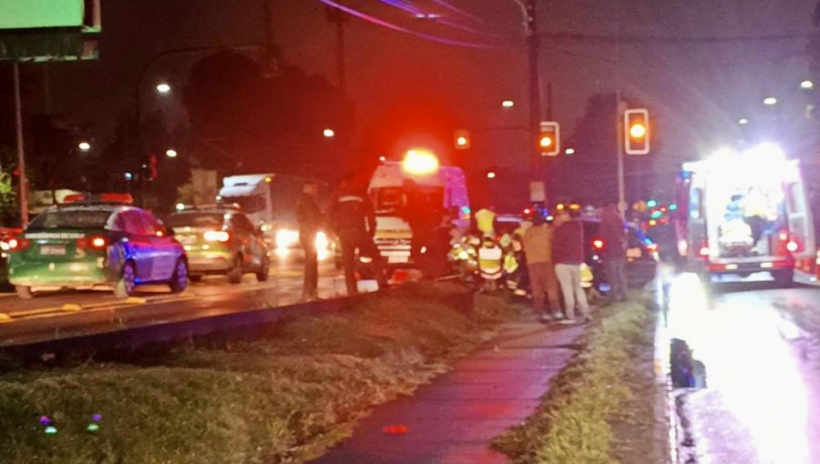 Delincuente resulta baleado tras atropellar a un carabinero en San Pedro de la Paz: uniformado está hospitalizado en Concepción