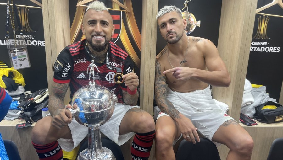 Flamengo se consagró como campeón de la Copa Libertadores y Arturo Vidal logró su título Nº 25