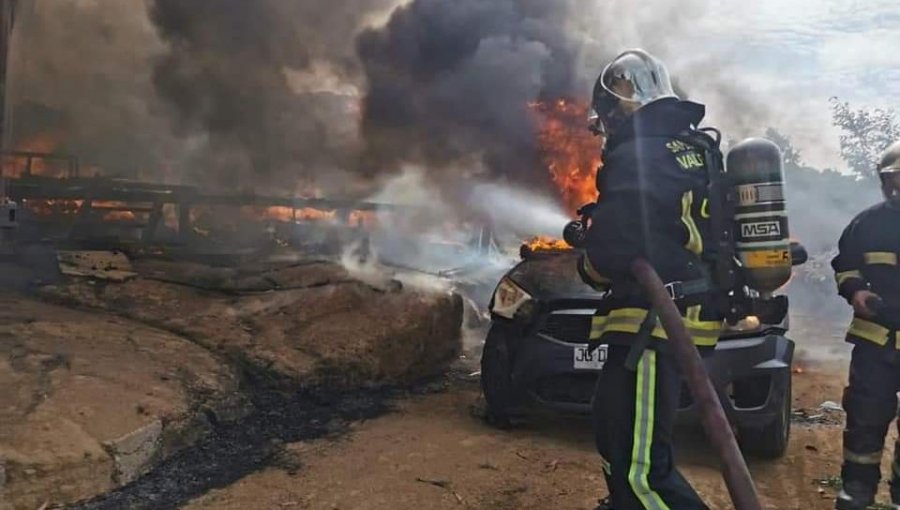 Falleció el hombre que recibió a balazos a Bomberos y Carabineros durante incendio en el cerro Florida de Valparaíso