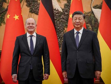 Las suspicacias de los socios europeos tras reunión entre el canciller de Alemania y el presidente de China