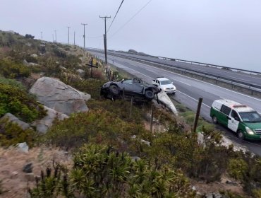 Carabinero muere tras volcamiento en Coquimbo: camioneta en la que se trasladaba como copiloto tenía encargo por robo