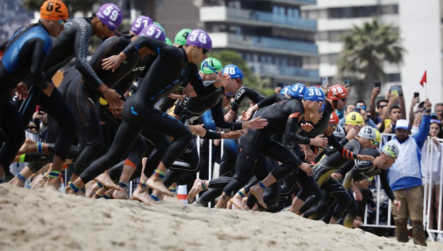 El Mundial de Triatlón se tomó Viña del Mar: Galería de imágenes