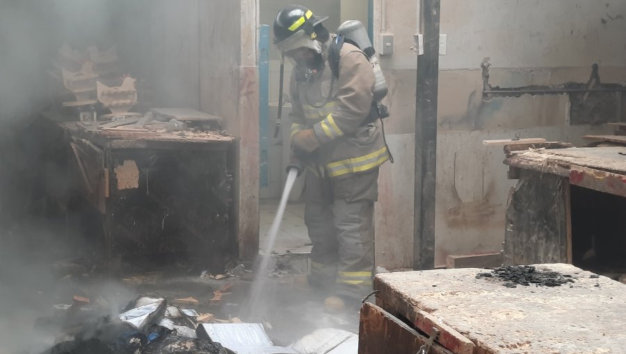 Motín e incendio incluyó el simulacro realizado en la cárcel de Limache