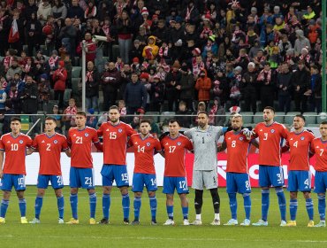 Chile perdió en intenso duelo con Polonia y acumuló su octavo partido sin saber de victorias