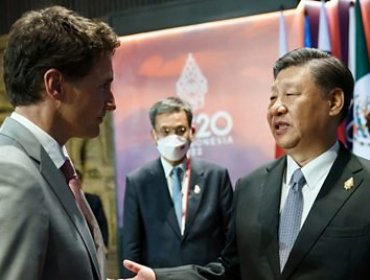 Las inusuales críticas en público del presidente de China a primer ministro de Canadá captadas por las cámaras