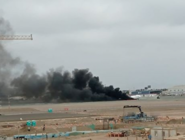 Avión de Latam sufre accidente en pista de despegue en aeropuerto de Lima: nave colisionó con un vehículo