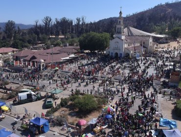 Peregrinación a Lo Vásquez regresa tras dos años de suspensión por la pandemia y bajo estrictas medidas de seguridad