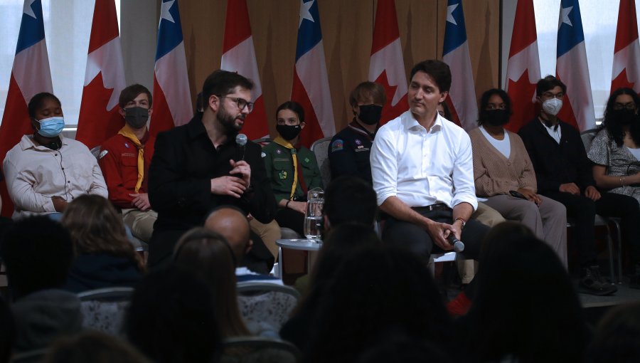 Presidente Boric reveló que Trudeau le pidió antecedentes de mineras canadienses en Chile