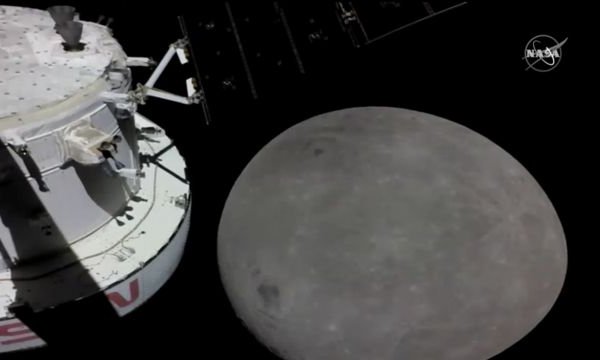 Misión espacial Artemis de la NASA se acercó a la Luna y tomó una primera imagen del satélite