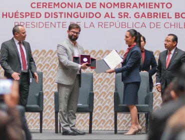 Ciudad de México reconoce al presidente Gabriel Boric como «Huésped Distinguido»