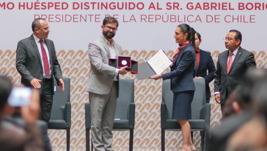 Ciudad de México reconoce al presidente Gabriel Boric como «Huésped Distinguido»