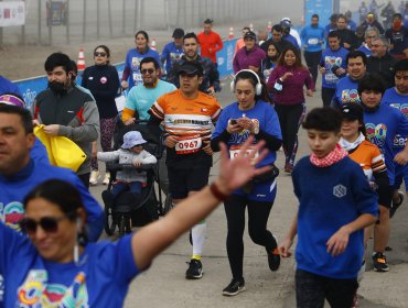 Más de ocho mil personas participarán de corrida familiar "Santiago Color"