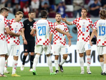 Kramaric lideró la abultada goleada de Croacia que eliminó del Mundial a Canadá