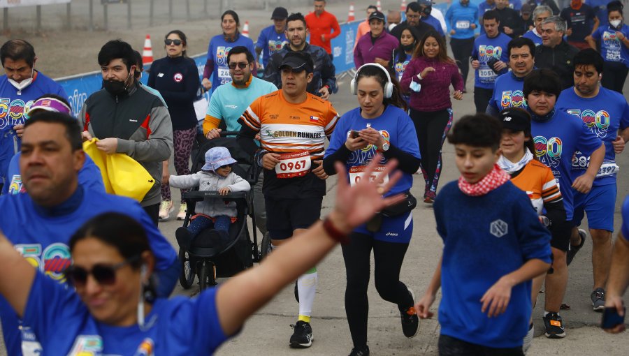 Más de ocho mil personas participarán de corrida familiar "Santiago Color"