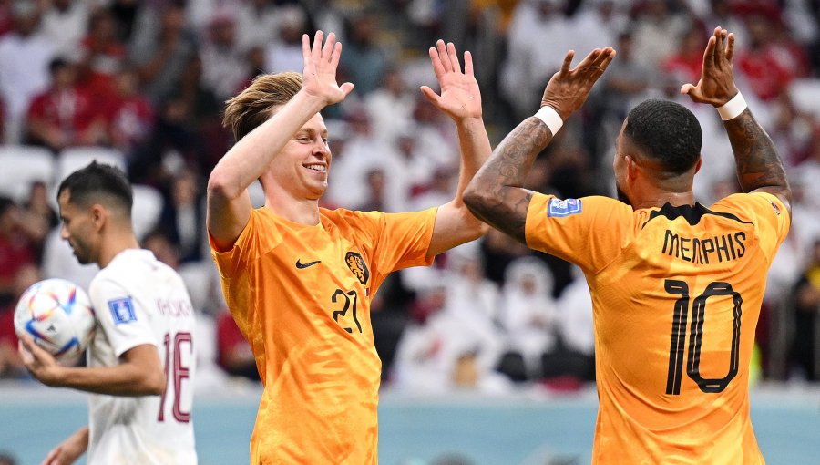 Países Bajos confirmó su favoritismo al superar a Qatar y clasificar a octavos como líder del Grupo A