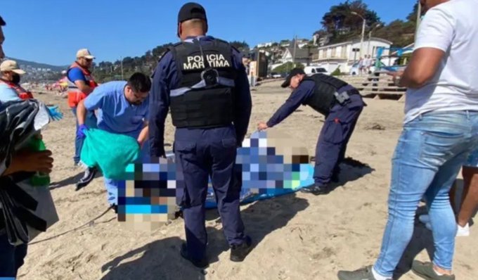 Hombre murió ahogado en playa Abanico de Puchuncaví pese a ayuda en su rescate