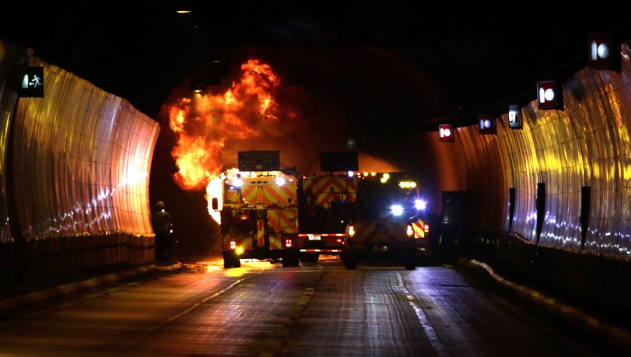 Exitoso simulacro de accidente se realizó en el tunel San Cristóbal