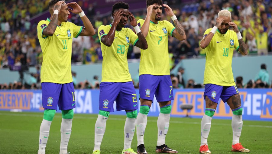 Brasil goleó a Corea del Sur y jugará ante Croacia los cuartos de final del Mundial de Qatar