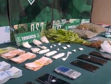 Desbaratan banda que simulaba vender pescados en Valparaíso para ofrecer droga: siete personas fueron detenidas
