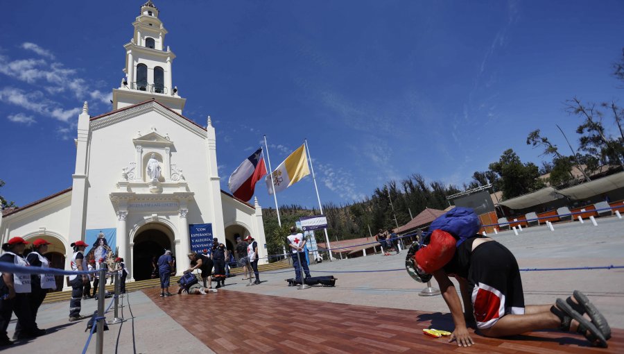 Se espera que más de un millón de personas lleguen al Santuario de Lo Vásquez