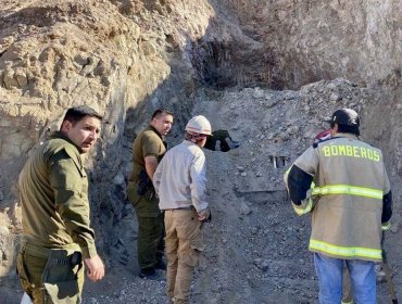 Trabajador muere tras derrumbe en operación minera en Huasco: accidente se produjo en sector no autorizado para su explotación