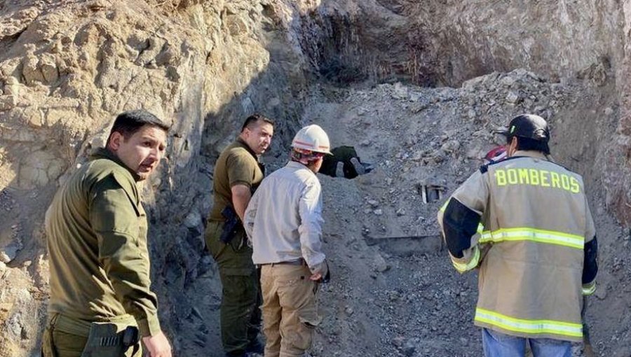 Trabajador muere tras derrumbe en operación minera en Huasco: accidente se produjo en sector no autorizado para su explotación