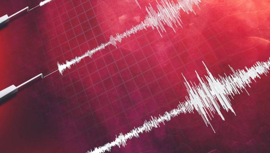 Tres sismos sobre los 5 grados de magnitud se registraron durante la madrugada en Chile