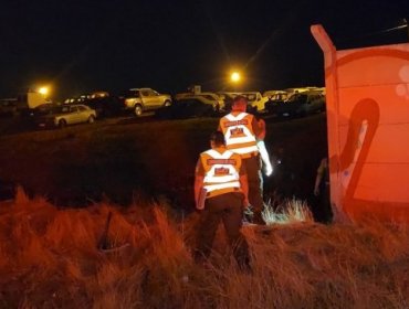 Dos personas murieron y tres quedaron lesionadas tras accidente en Rancagua