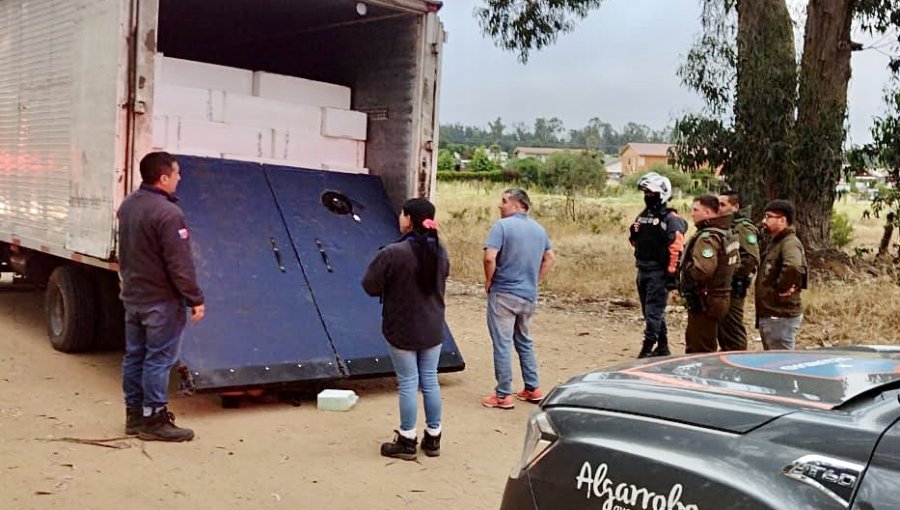 Camión transportaba más de 5 toneladas de congrio dorado y merluza austral sin acreditación legal en Algarrobo: carga fue donada