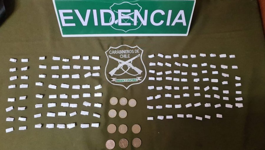 Detienen a microtraficante que operaba en las cercanías del Mercado Cardonal de Valparaíso