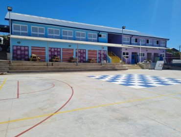 Inauguran obras de remodelación de la escuela Violeta Parra de Chorrillos en Viña del Mar