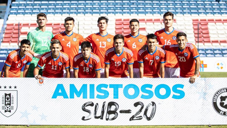 Chile sub-20 fue derrotado por Uruguay en duelo preparatorio para el Sudamericano