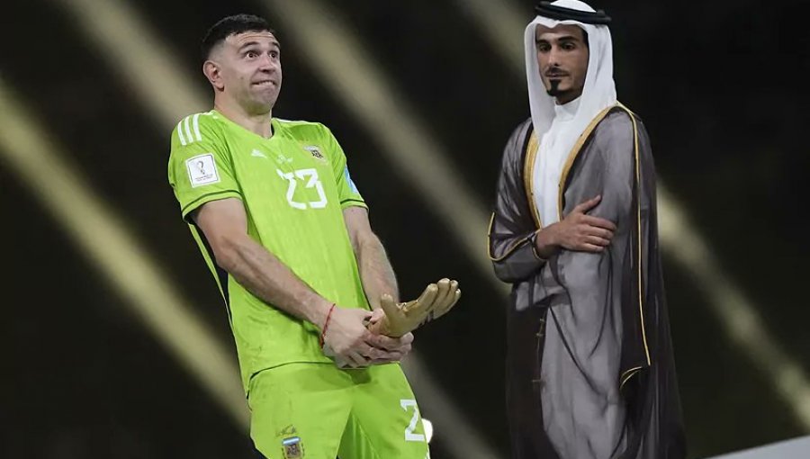 Las explicaciones de "Dibu" Martínez a su grosero gesto durante la premiación de Qatar 2022