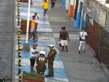 En libertad quedaron ciudadanos colombianos que insultaron y se resistieron a fiscalización de Carabineros en Iquique