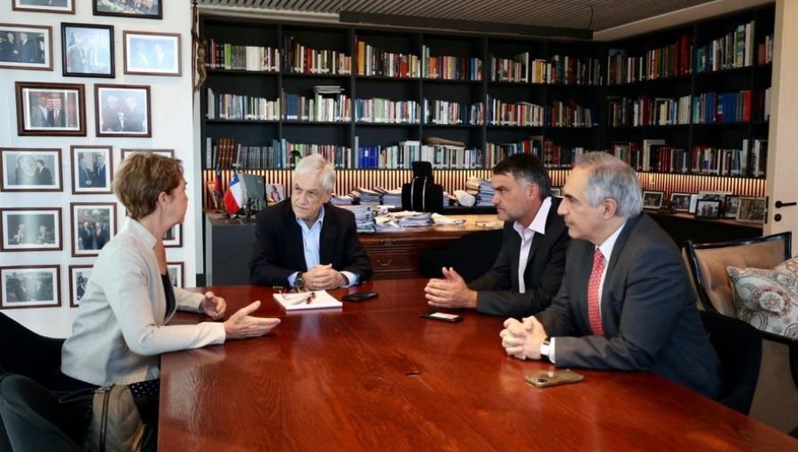 Chile Vamos se reunió con expresidente Piñera en el marco del nuevo proceso constituyente