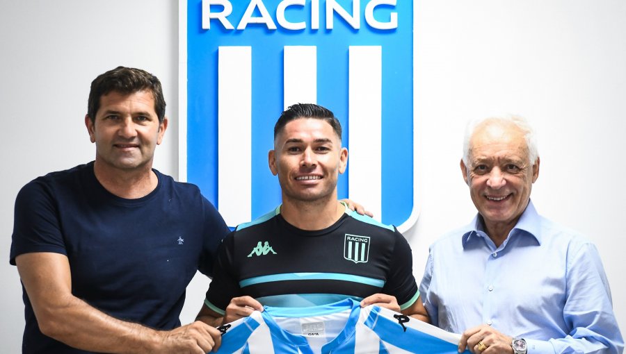 Óscar Opazo fue oficializado como refuerzo de Racing Club: vivirá su primera experiencia en el extranjero