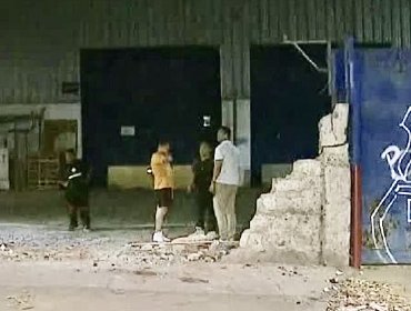 Grupo de 15 delincuentes protagoniza violento robo contra una empresa de bodegas en Renca