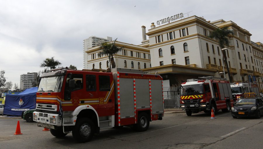 Delegada Presidencial confirma que Hotel O'Higgins de Viña del Mar sí será habilitado como albergue por gigantesco incendio