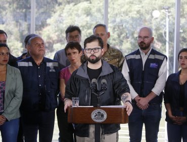 Boric por incendio en Viña advierte que "de haber intencionalidad, vamos a mover cielo, mar y tierra para dar con los responsables"