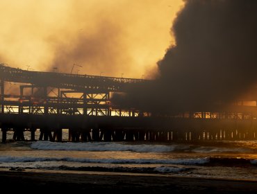 Fiscalía Marítima inició los peritajes para aclarar origen del incendio industrial en dependencias de Puerto Ventanas