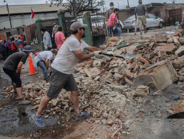 Proceso de remoción de escombros en zona siniestrada de Viña del Mar tardará al menos dos semanas