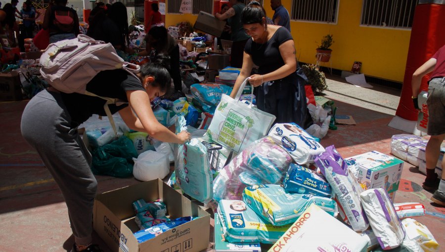 Detallan los insumos prioritarios para las familias afectadas por el megaincendio en la parte alta de Viña del Mar