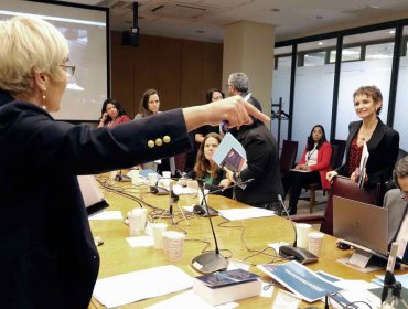 "No sea burlona, ministra": El tenso cruce entre Tohá y la senadora Ebensperger en comisión de Constitución