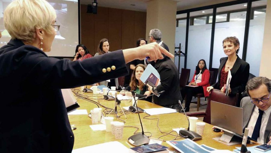 "No sea burlona, ministra": El tenso cruce entre Tohá y la senadora Ebensperger en comisión de Constitución