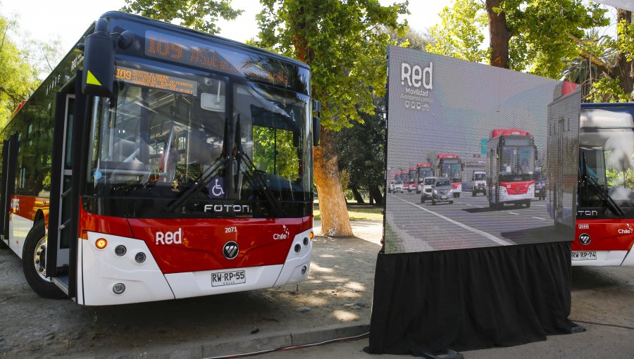 Este sábado se inaugura línea de 107 buses eléctricos para el corredor Santa Rosa de Santiago